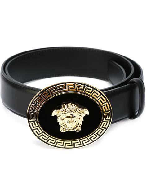 Versace medusa belt